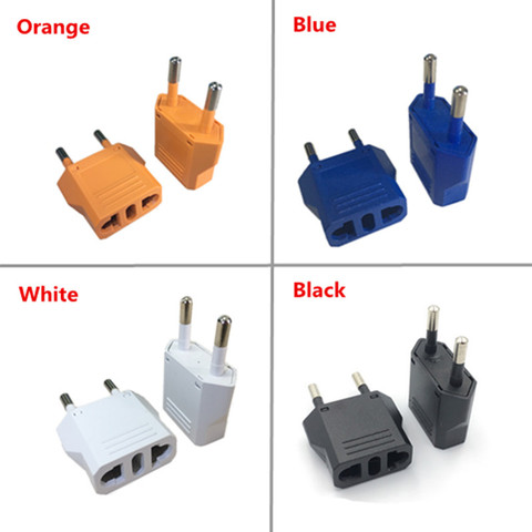 EU Euro KR Plug Adapter China US to EU Европейский адаптер для поездок Electric EU Plug Adapter Converter розетки питания AC ► Фото 1/6