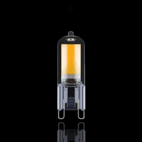 Стеклянная светодиодная лампа G9 светодиодный мини-прожектор G9 COB 5 Вт 7 Вт 10 Вт 12 Вт 220 в 240 В, сменная галогенная лампа для люстры 30 Вт 40 Вт 50 Вт ► Фото 1/6