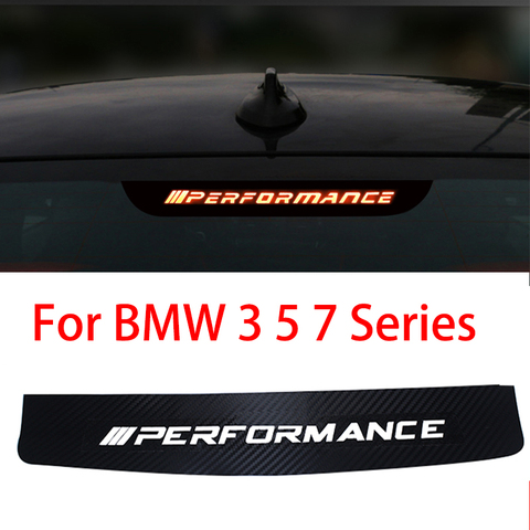 M производительности 3D тормозной светильник автомобильные наклейки для BMW 3 5 7 серия E46 E92 E93 G20 G28 F30 F01 F02 F03 F04 G11 G12 G30 F10 F18 M3 ► Фото 1/6