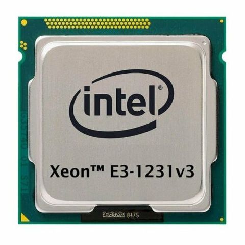 Четырехъядерный процессор Intel Xeon E3 1231 v3 E3 1231v3 3,3 ГГц, 8 Мб, 80 Вт, LGA 1150 ► Фото 1/2