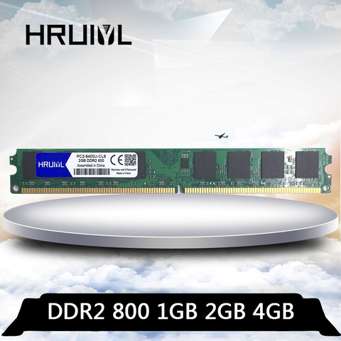 Оперативная память HRUIYL DDR2 2 ГБ 4 ГБ 1 ГБ, 800 МГц для настольного ПК, компьютера DIMM DDR 2 1G 2G 4G PC2 6400 DDR 2 800 МГц, память ► Фото 1/5