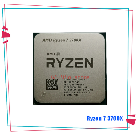 Процессор AMD Ryzen 7 3700X R7 3700X 3,6 ГГц 7NM L3 = 32M 100-000000071 Восьмиядерный шестнадцатипоточный процессор разъем AM4 ► Фото 1/1