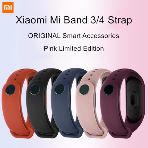 Оригинальный ремешок Xiaomi, смарт-аксессуары для Mi Band 3 4 NFC смарт-браслеты ► Фото 1/6