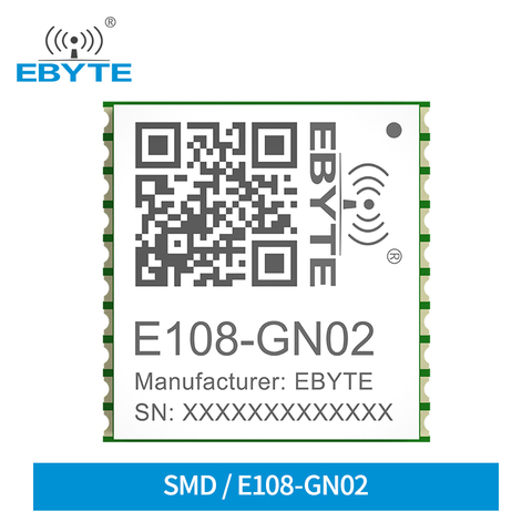 GPS-модуль E108-GN02 BDS, многорежимное позиционирование, модуль навигации NMEA0183, высокопроизводительное позиционирование GNSS ► Фото 1/6