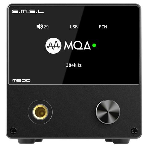 SMSL M500 аудио DAC MQA ES9038PRO XMOS XU216 встроенный DSD512 усилитель для наушников ► Фото 1/1