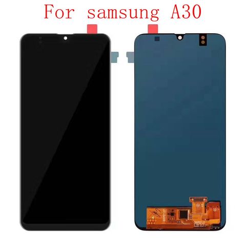 Дисплей с сенсорным стеклом Super Amoled для Samsung Galaxy A30 A305 A305F/DS, 2022 ► Фото 1/1