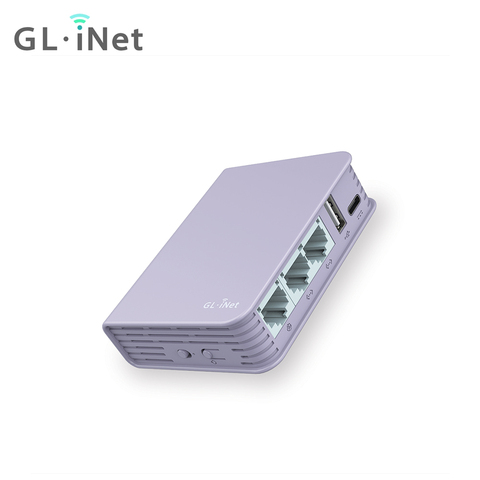 GL-iNET GL-MV1000 гигабитный высокоскоростной VPN Edge вычислительный шлюз Двухъядерный ARM @ 1,0 GHz DDR4 1GB / FLASH 16MB 8GB EMMC ► Фото 1/6