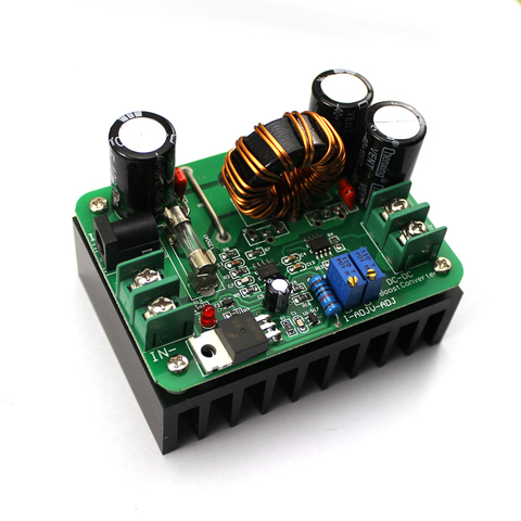 DC-DC 600W 10-60V to 12-80V Boost Converter Step-up Module автомобильный источник питания ► Фото 1/4