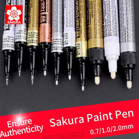 SAKURA Waterproof маркер с перманентной краской Pen-Touch Маркеры цвета 