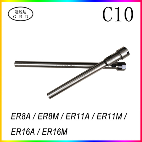 C10 ER8 ER11 ER16 расширенный держатель инструментов с ЧПУ Токарный станок ручка гравировальный станок с прямой ручкой стандартная Высокая Точнос... ► Фото 1/4