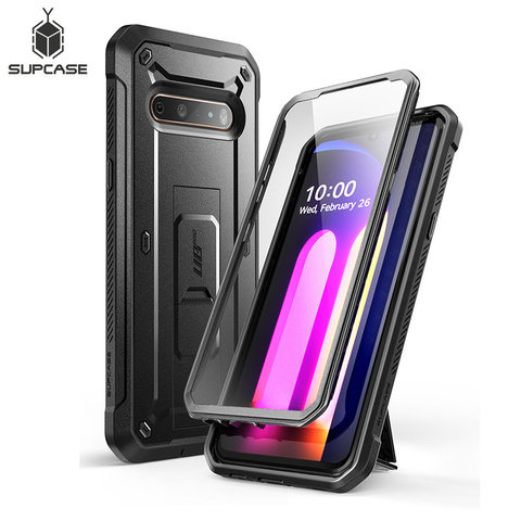 SUPCASE For LG V60 ThinQ Case (2022) UB Pro Heavy Duty Full-Body Rugged Holster Cover with Built-in Screen Protector & Kickstand ► Фото 1/6