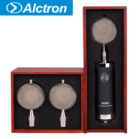 Большой мембранный трубчатый микрофон Alctron BV563 с 3 капсулами разных размеров ► Фото 1/4