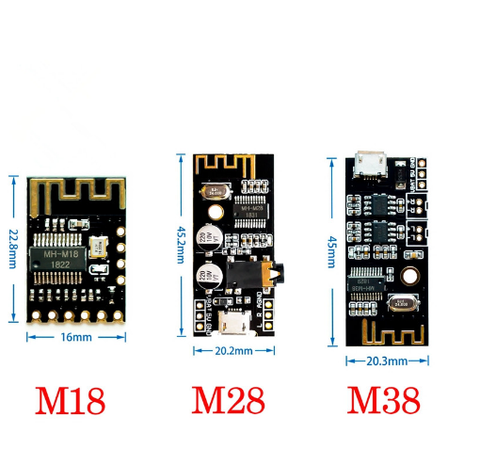 MH-ET LIVE MH-MX8 MP3 декодер, плата Bluetooth 4,2, аудио модуль, для самостоятельного ремонта ► Фото 1/6