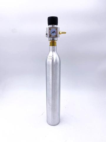 Сода СО2 0.6л емкость для бутылок цилиндр 2200psi 15MPA Высокая сжатая бутылка с клапаном TR21 * 4 ► Фото 1/3