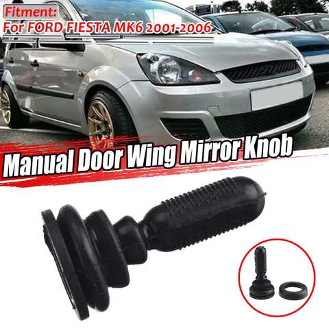 Ручка бокового зеркала заднего вида, для Ford Fiesta MK6, 2001-2006, 1507431, 6S6117B718AA ► Фото 1/6