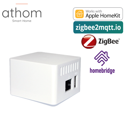 ATHOM Homekit Homebridge Zigbee сервер работает с Ста брендами устройств Zigbee ► Фото 1/5