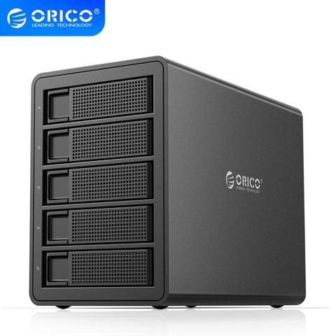 Док-станция для жесткого диска ORICO Enterprise Multi Bay, 3,5 дюйма, 16 ТБ, SATA на USB3.0, 150 Вт ► Фото 1/6