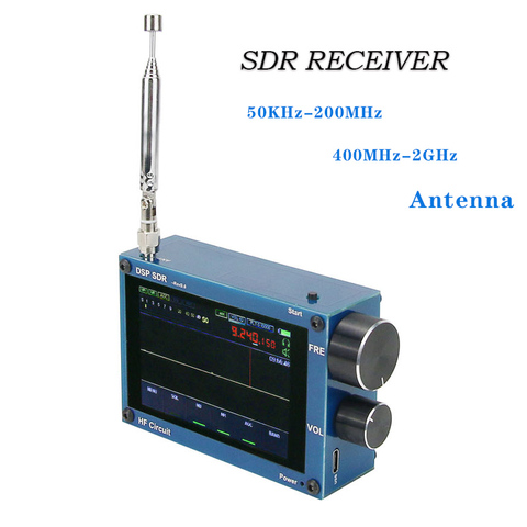 2022 Новый 50 кГц-200 МГц/400 МГц-2 ГГц Malahit SDR приемник Малахит DSP программно определяемое радио 3,5 