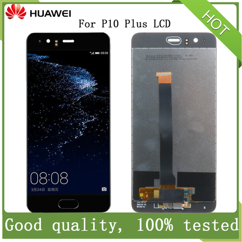 5,5 дюймовый Huawei оригинальный P10 Plus ЖК-дисплей для Huawei VKY-L09 VKY-L29 VKY-AL00 P10 Plus с рамкой сенсорный дигитайзер в сборе ► Фото 1/6