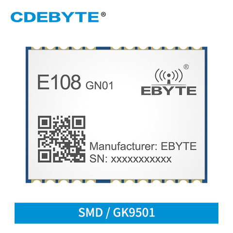 CDEBYTE E108-GN01 BDS/GPS/GLONASS/GALILEO /QZSS/SBAS интерфейсы совместимы с многомодовым спутниковым позиционированием и навигационным чипом ► Фото 1/6