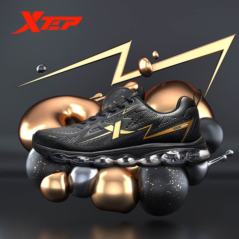 Xtep AIR MEGA Мужская обувь для бега, легкие кроссовки из сетчатого материала, амортизирующая спортивная мужская повседневная обувь для отдыха ... ► Фото 1/6