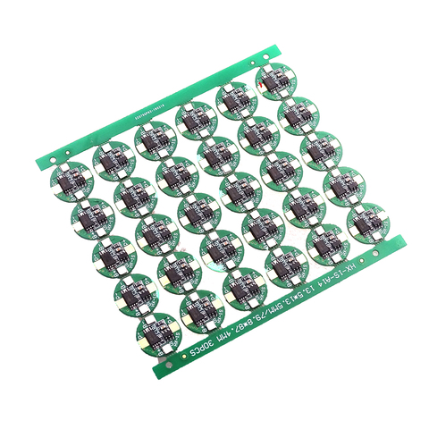 30 шт. 3,7 V 1S 18650 литиевая батарея Защитная плата PCB 2.5A Li-Ion BMS PCM с перезарядкой и защитой от разрядки ► Фото 1/1