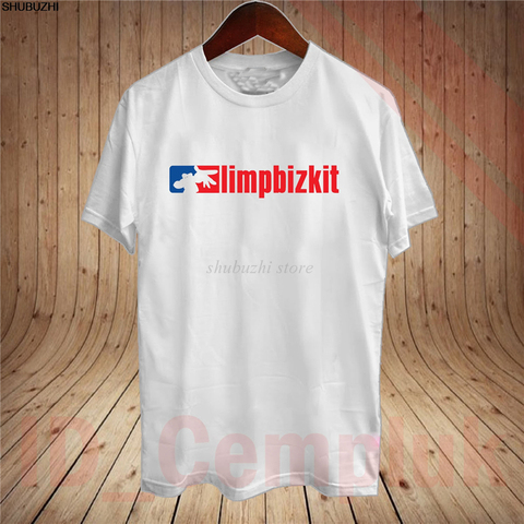 Limp Bizkit Альтернативная рок-футболка с логотипом хип-хоп-группы, белая крутая Повседневная футболка для мужчин, унисекс, новая модная футболка sbz411 ► Фото 1/6