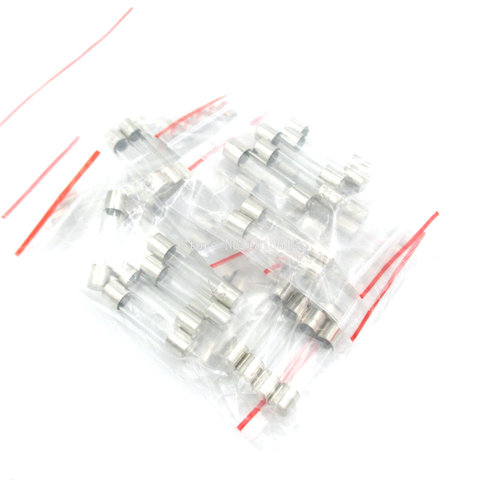 50 шт./лот 10 видов 5x20mm Fast Стекло комплект предохранителей в посылка 0.2A 0.5A 1A 2A 3A 5A 6A 8A 10A 15A/250 V 5*20 страхование трубки посылка ► Фото 1/1