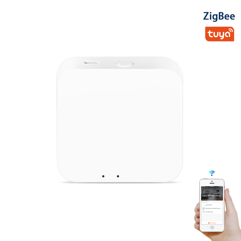 Беспроводной контроллер управления умным домом Tuya Zigbee 3,0 Hub Gaterway Wifi ► Фото 1/6