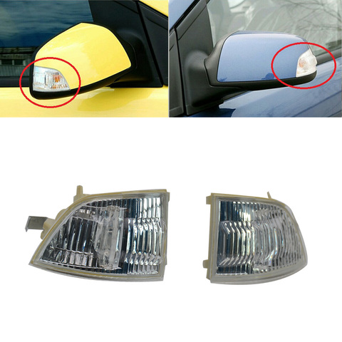 1 пара, запасные зеркала заднего вида для Ford Focus C-MAX 2003-2013 Cafoucs, светильник тели поворота 6M5Y 13B381 ► Фото 1/6