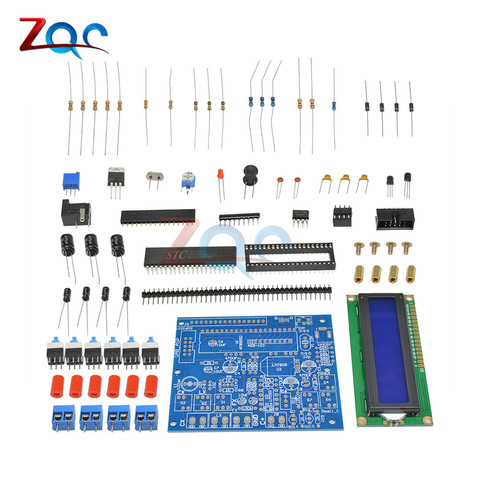 1602LCD цифровой высокоточный измеритель частоты емкости индуктивности DIY Kit тестер для конденсатора ► Фото 1/3