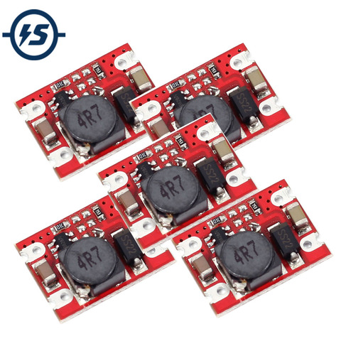 5pcs 2V-5 В до 5 В пост 2A DC-DC Step Up повышающий преобразователь постоянного тока с Мощность модуль фиксированной Выход высокого тока повышающий доска MAX Выход 2A ► Фото 1/6