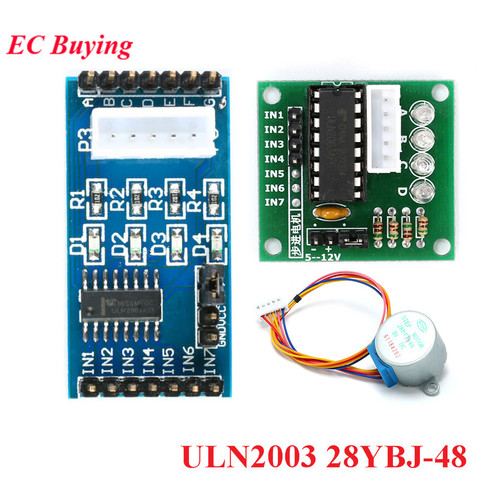 Плата драйвера шагового двигателя ULN2003 28YBJ-48 28BYJ48 DC 5 В для Arduino, 4-фазный шаговый двигатель, AVR SMD Electronic DIY ► Фото 1/6