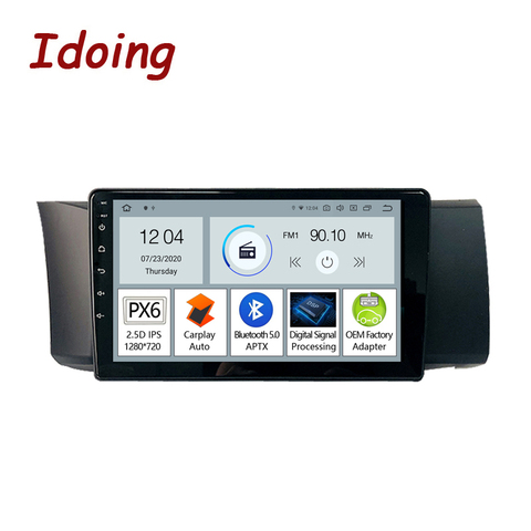 Автомагнитола Idoing PX6, плеер 9 дюймов на Android 10, с GPS, для Subaru BRZ/Scion FRS/Toyota-GT86 ► Фото 1/6