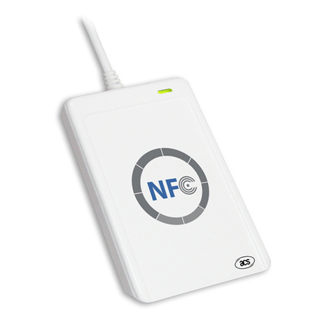Оригинальный USB ACR122U NFC RFID кардридер записывающее устройство для всех 4 типов NFC (ISO/IEC18092) бирки + 1 SDK CD ► Фото 1/4