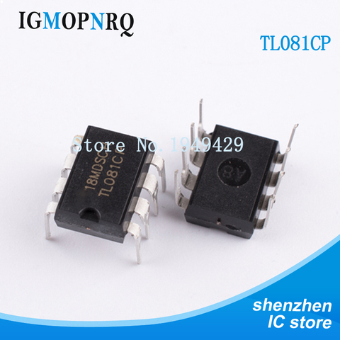 10 шт. TL081CP DIP8 TL081 Рабочий Усилитель op amp JFET вход новый оригинальный Бесплатная доставка Быстрая доставка ► Фото 1/2