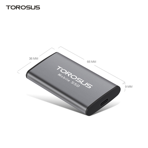 TOROSUS внешний накопитель с объемом оперативной памяти 1 ТБ Портативный SSD 120 ГБ жесткий диск 250 ГБ SSD 500 ГБ 2 ТБ Внешние накопители жесткий диск для ноутбука ► Фото 1/6