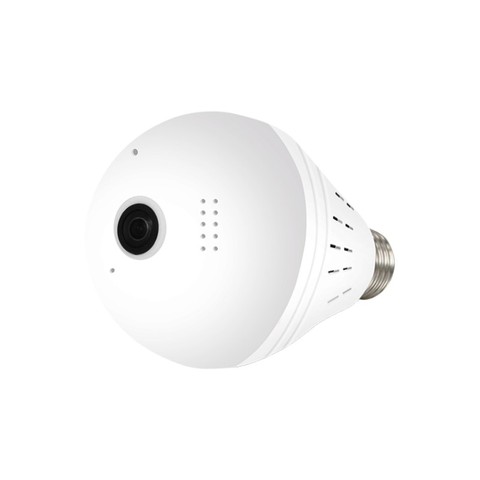 EC-75C светодиодный светильник 960P Беспроводная панорамная Домашняя безопасность WiFi CCTV рыбий глаз лампа ip-камера в форме лампы 360 градусов дома... ► Фото 1/6