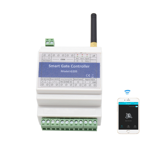 GSM пульт дистанционного управления реле G205 для ворот барьер устройство для открывания затвора (замена RTU5025) ► Фото 1/6