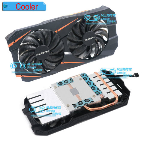 Новый оригинальный для Gigabyte GTX1060 WINDFORCE OC игровой Графика Видеокарта кулер ► Фото 1/3