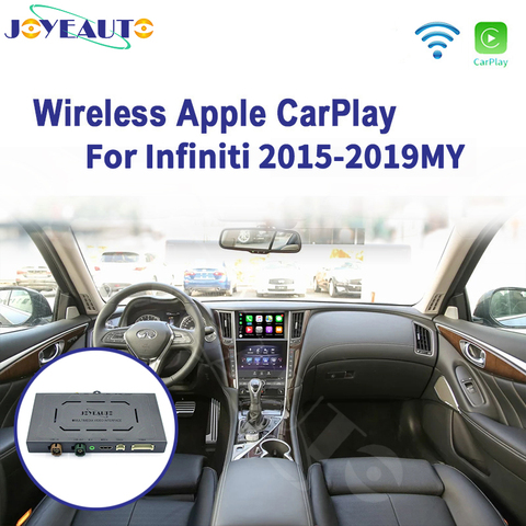 Joyeauto Беспроводной Apple Carplay для infiniti 8 дюймов Экран 2015-2022 Q50 Q60 Q50L QX50 Android авто зеркало Wi-Fi Car Play обмена потоковыми мультимедийными данными (Airplay) ► Фото 1/6