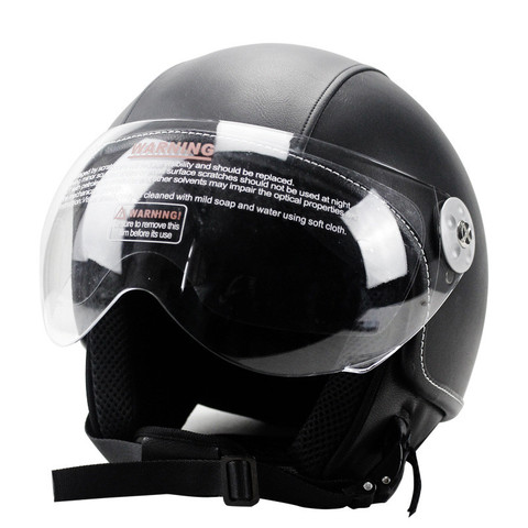 Мотоциклетный шлем в стиле ретро Cruiser, велосипедный шлем Чоппер 3/4, винтажный шлем с открытым лицом, мотоциклетный шлем, мотоциклетный шлем, ... ► Фото 1/1