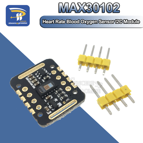 MH-ET LIVE MAX30102, модуль датчика сердечного ритма, детектор количества кислорода в крови, для Arduino, сверхнизкая мощность ► Фото 1/6