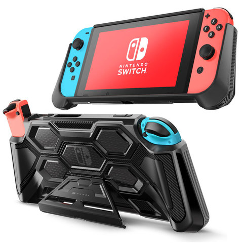 For Nintendo Switch Case Battle Series Mumba Heavy Duty Grip Cover For Nintendo Switch Console with Comfort Padded Hand Grips ► Фото 1/6