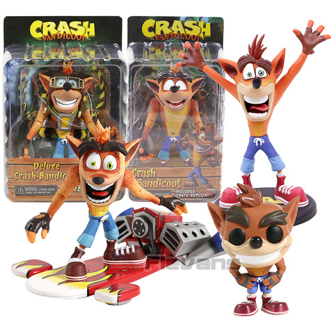 NECA Crash Bandicoot ПВХ фигурка Коллекционная модель игрушки ► Фото 1/6