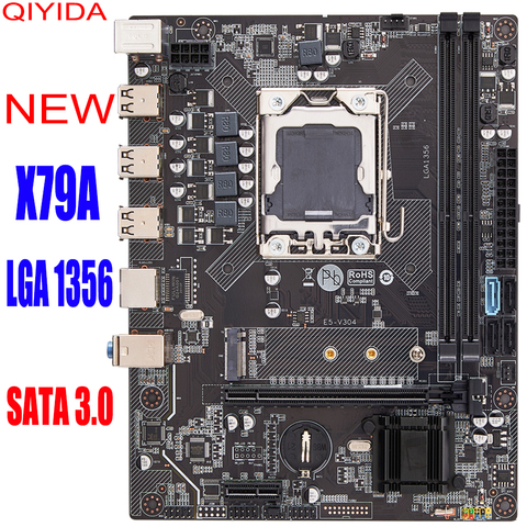 X79A Transcend X9A lga1356 материнская плата поддержка REGECC сервер памяти Pin настольная материнаская плата lga 1356 ЦП сервера DDR3 X16 для Intel ► Фото 1/5