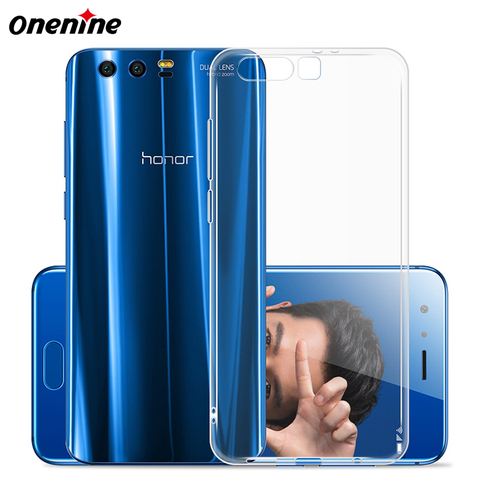 Мягкий чехол из ТПУ для Huawei Honor 9/9i/Lite, прозрачный силиконовый чехол для задней панели телефона, 360 Защитный Прозрачный чехол, Honor 9lite ► Фото 1/6