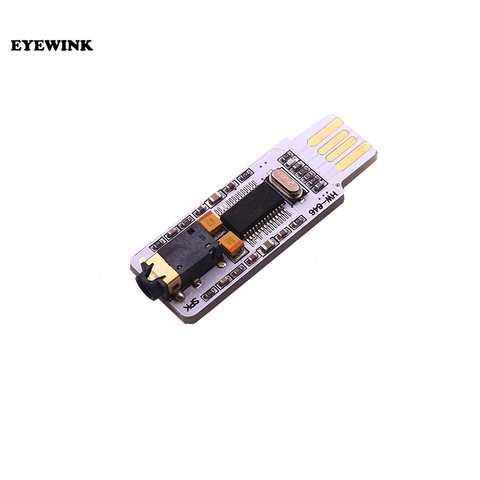 PCM2704 Mini USB звуковая карта DAC для настольного компьютера ноутбука внешний независимый диск бесплатно ► Фото 1/2