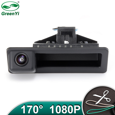 HD AHD 1080P объектив рыбий глаз, камера заднего хода для багажника BMW 3 серии 5 серии X5 X6 E46 E39 E60 E70 E82 E90 ► Фото 1/6