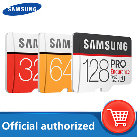 SAMSUNG Micro SD карта памяти, класс 10, 128 ГБ, 64 ГБ, 100 ГБ ► Фото 1/6